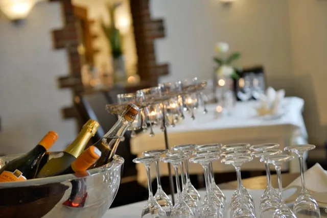Champagne reception
