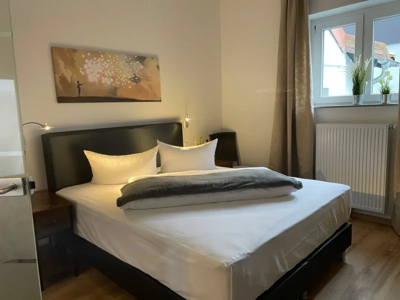 Elegant eingerichtetes Hotelzimmer im Hotel Rosenhof